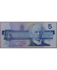 Канада 5 долларов 1986 UNC арт. 3775